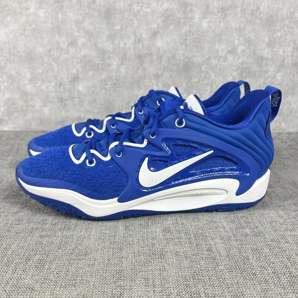 Nike KD15 TB Promo Basketball Shoes Royal Blue White DX6648-400 Men's Size 14 - Picture 2 of 10